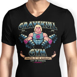 Grayskull Gym - Men's V-Neck