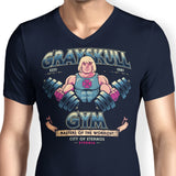 Grayskull Gym - Men's V-Neck