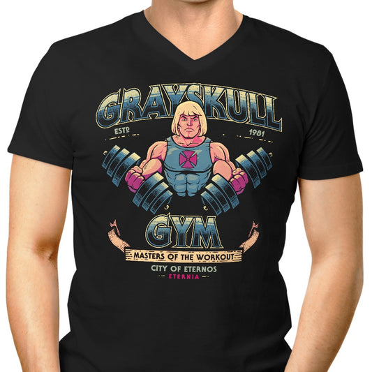Grayskull Gym - Men's V-Neck