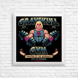 Grayskull Gym - Posters & Prints
