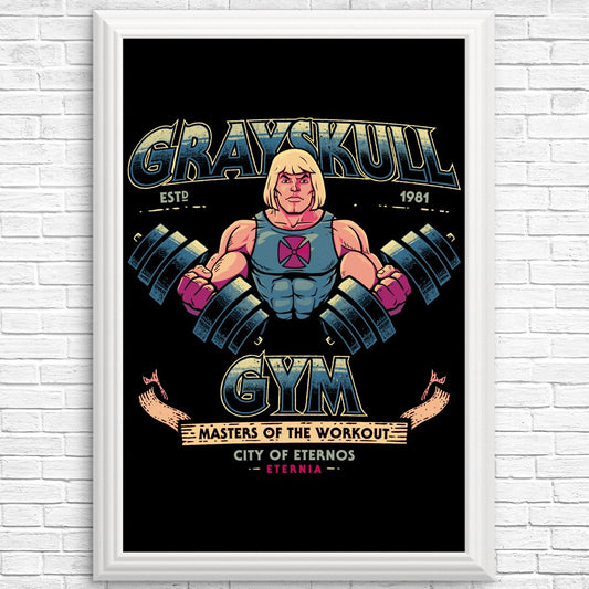 Grayskull Gym - Posters & Prints