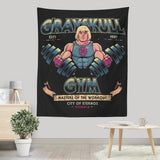 Grayskull Gym - Wall Tapestry