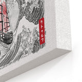 Great Old One Sumi-e - Canvas Print