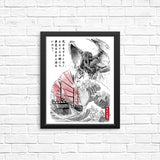Great Old One Sumi-e - Posters & Prints