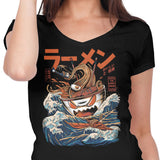 Great Ramen Off Kanagawa (Alt) - Women's V-Neck