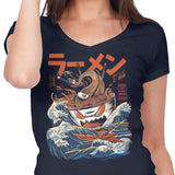 Great Ramen Off Kanagawa (Alt) - Women's V-Neck