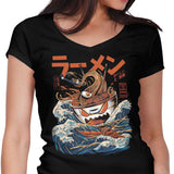 Great Ramen Off Kanagawa (Alt) - Women's V-Neck