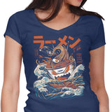 Great Ramen Off Kanagawa (Alt) - Women's V-Neck
