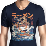 Great Ramen Off Kanagawa (Alt) - Men's V-Neck