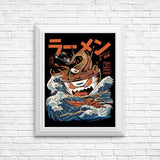 Great Ramen Off Kanagawa (Alt) - Posters & Prints