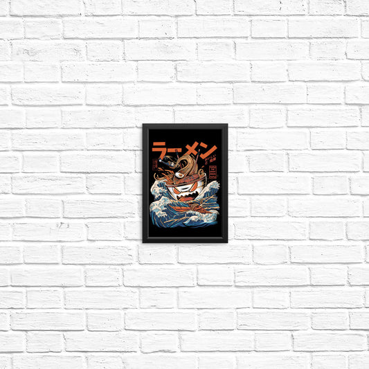 Great Ramen Off Kanagawa (Alt) - Posters & Prints