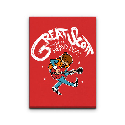 Great Scott! - Canvas Print