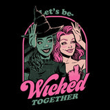 Green and Pink Witches - Wall Tapestry