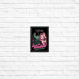 Green and Pink Witches - Posters & Prints