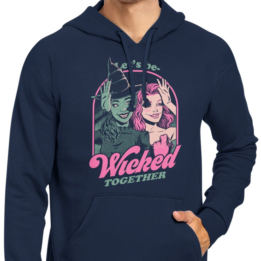 Green and Pink Witches - Hoodie