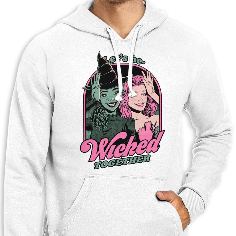 Green and Pink Witches - Hoodie