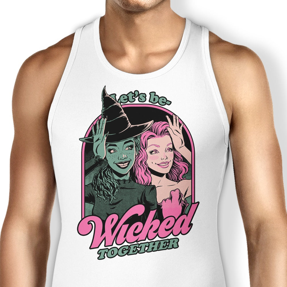 Green and Pink Witches - Tank Top
