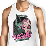 Green and Pink Witches - Tank Top