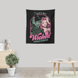 Green and Pink Witches - Wall Tapestry