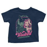 Green and Pink Witches - Youth Apparel