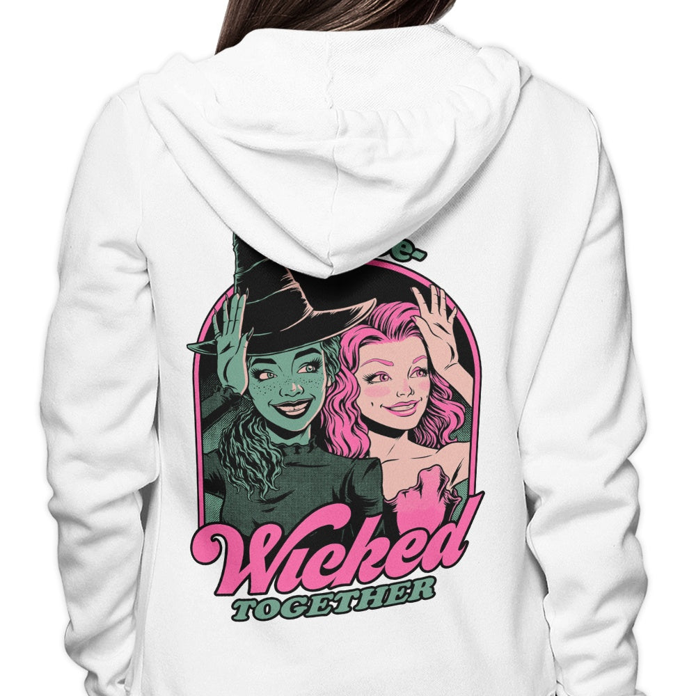 Green and Pink Witches - Hoodie