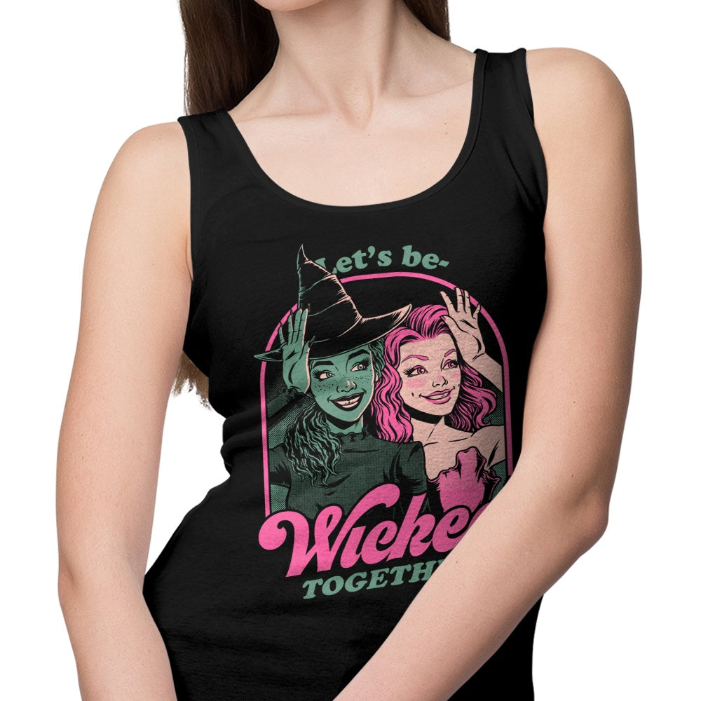 Green and Pink Witches - Tank Top