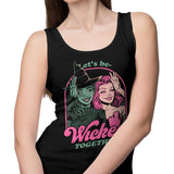 Green and Pink Witches - Tank Top