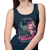Green and Pink Witches - Tank Top