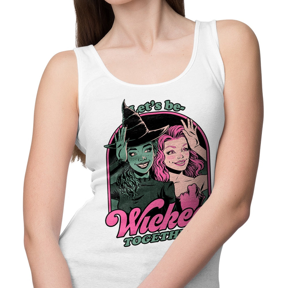 Green and Pink Witches - Tank Top