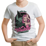 Green and Pink Witches - Youth Apparel