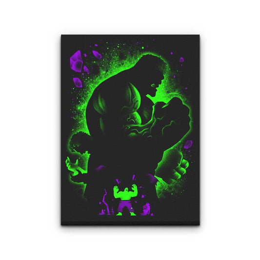 Green Monster - Canvas Print