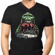 Green Slime Time - Men's V-Neck