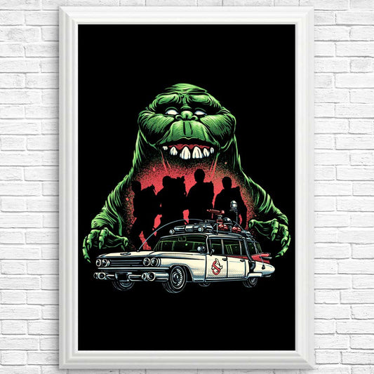Green Slime Time - Posters & Prints