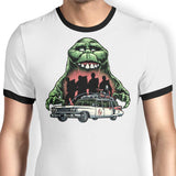 Green Slime Time - Ringer T-Shirt