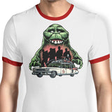 Green Slime Time - Ringer T-Shirt