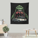 Green Slime Time - Wall Tapestry