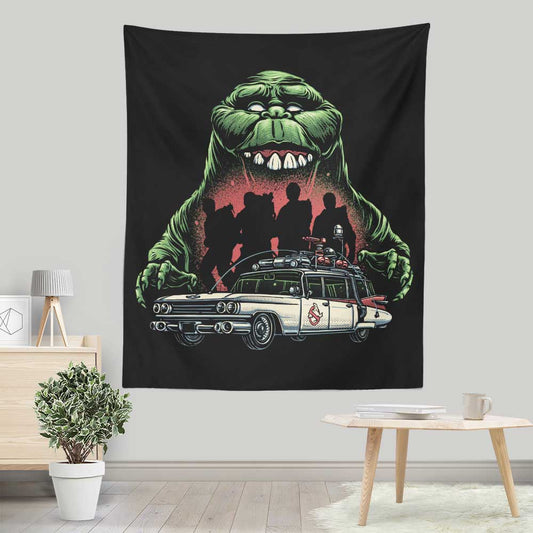 Green Slime Time - Wall Tapestry