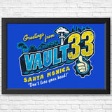 Greetings from 33 - Posters & Prints