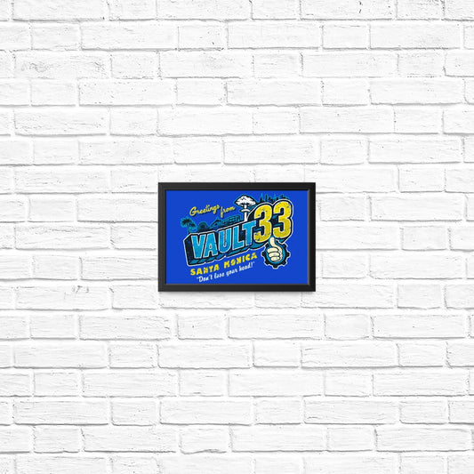 Greetings from 33 - Posters & Prints