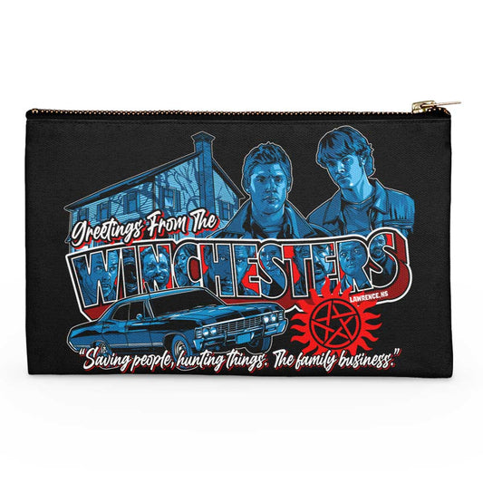 Greetings from Lawrence - Accessory Pouch