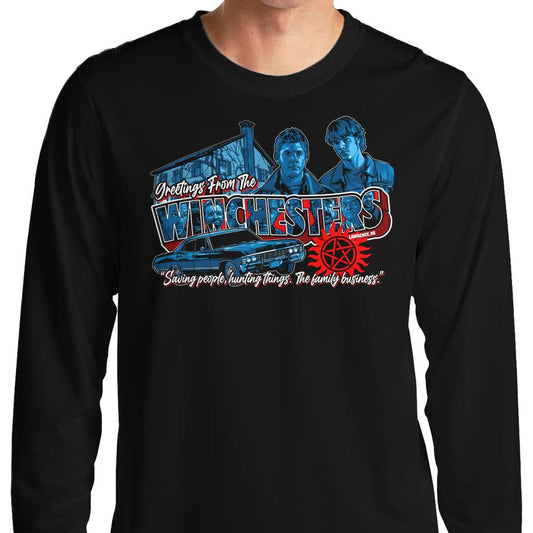 Greetings from Lawrence - Long Sleeve T-Shirt