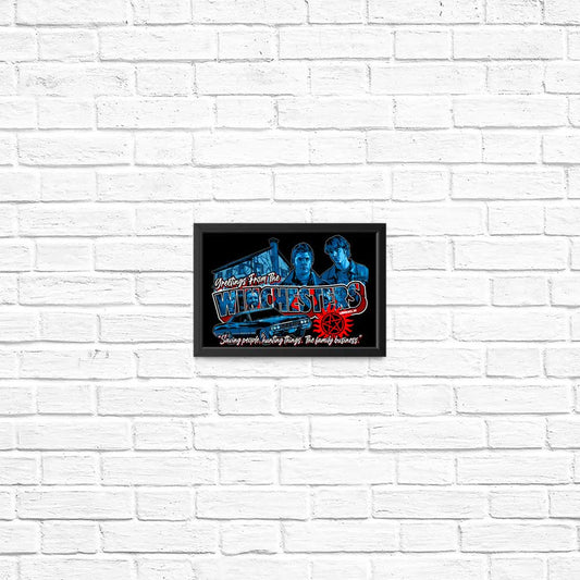 Greetings from Lawrence - Posters & Prints