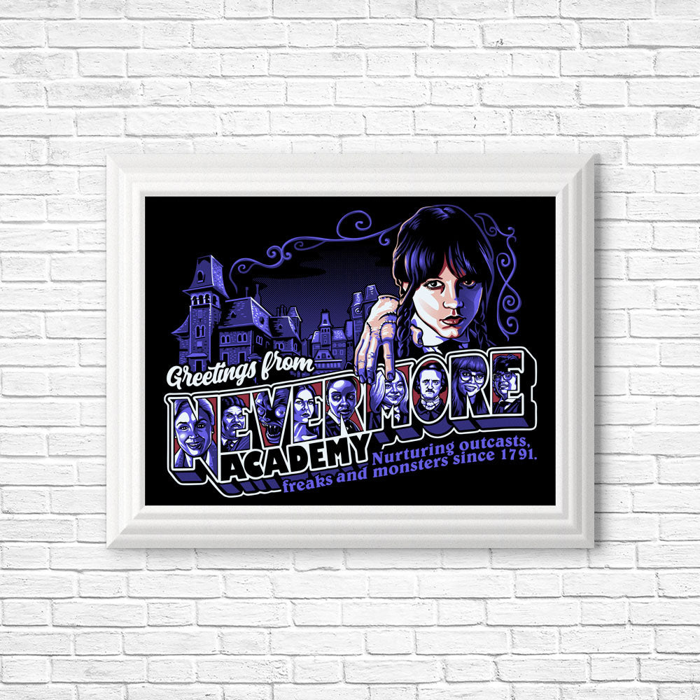 Greetings from Nevermore - Posters & Prints