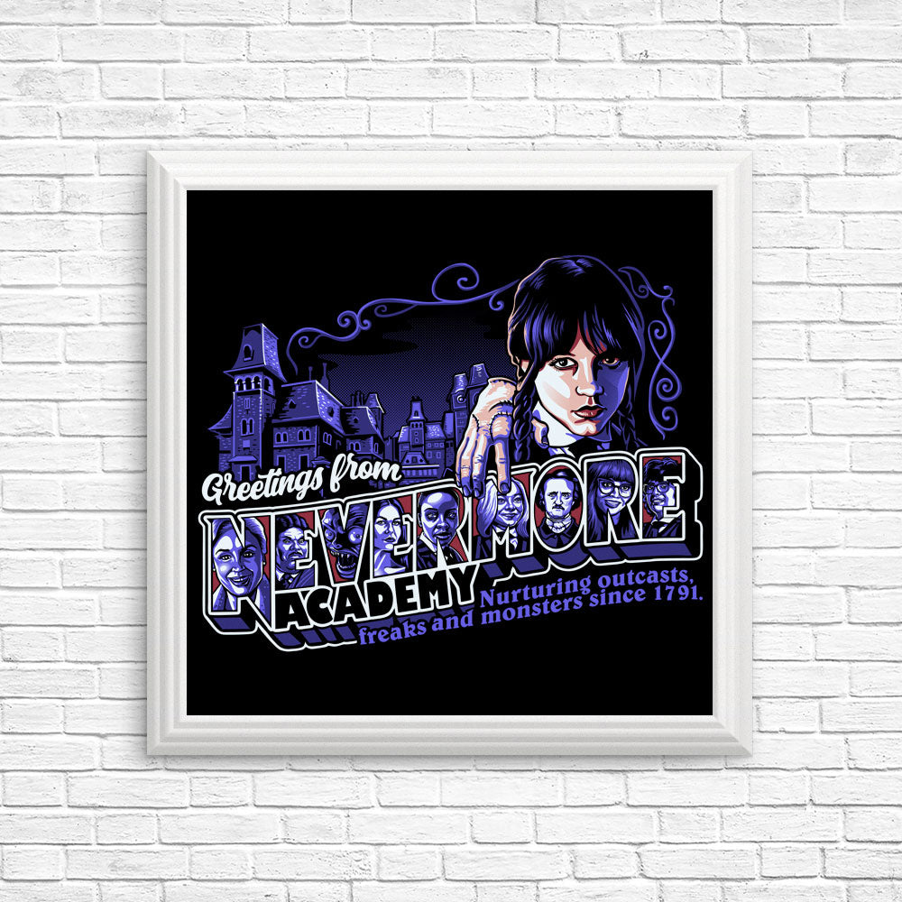 Greetings from Nevermore - Posters & Prints