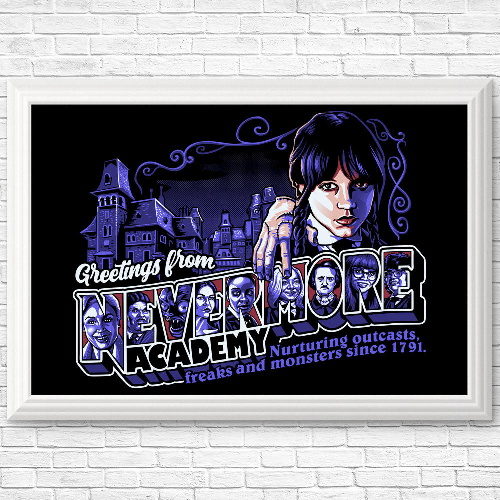Greetings from Nevermore - Posters & Prints
