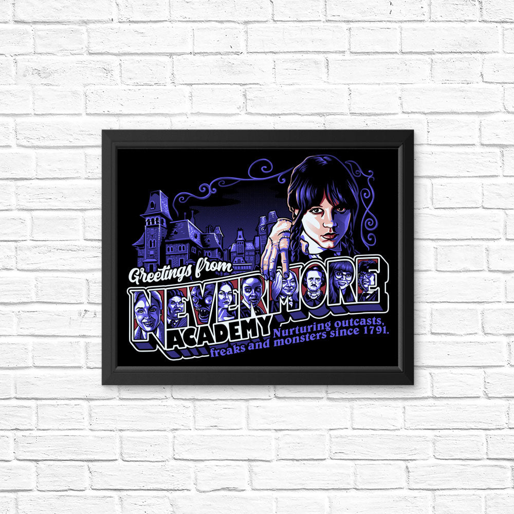 Greetings from Nevermore - Posters & Prints