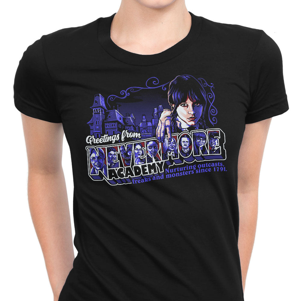 Greetings from Nevermore - Women's Apparel