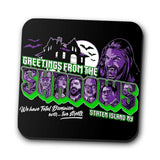 Greetings from the Shadows - Coasters