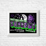 Greetings from the Shadows - Posters & Prints