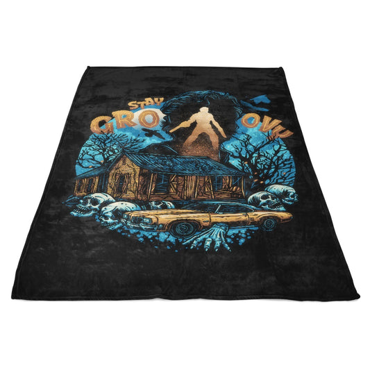 Groovy Cabin - Fleece Blanket